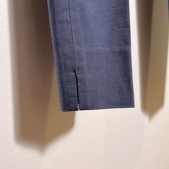 Theory Blue Trousers - Picture 3 of 5